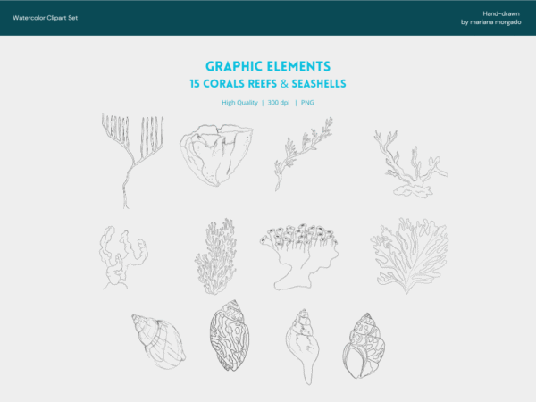 Cliparts | Ocean Reef - Image 6