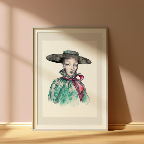Print | Rosy Ribbon