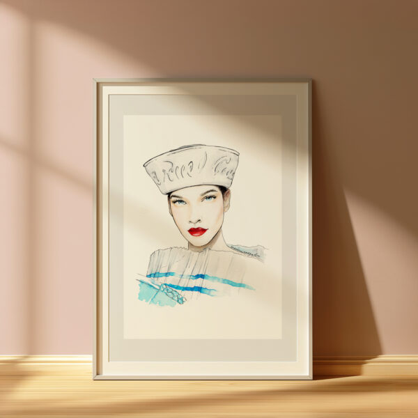 Print | Sailor girl