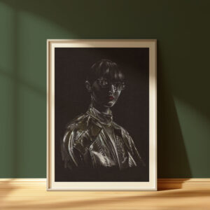 Print | Brown jacket - A4 - 21cm x 29,7cm