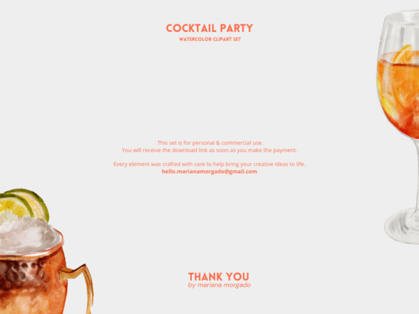 Cliparts | Cocktail party - Image 5