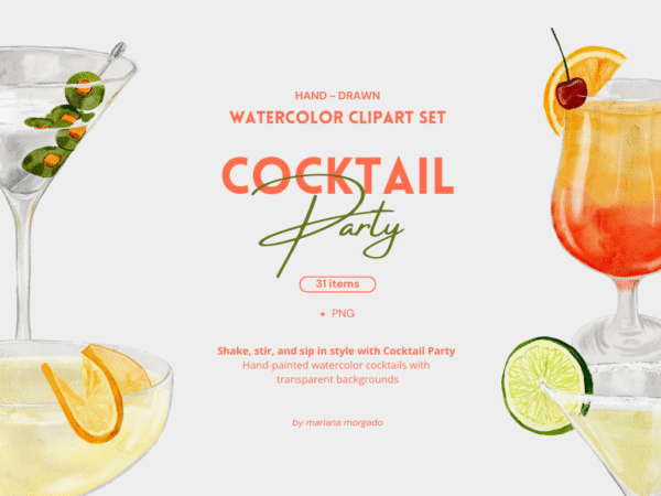 Cliparts | Cocktail party