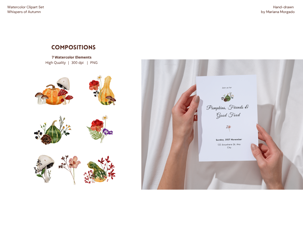 Cliparts | Whispers of Autumn - Image 4