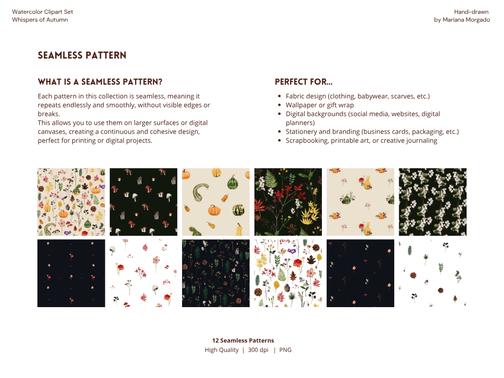 Cliparts | Whispers of Autumn - Image 5