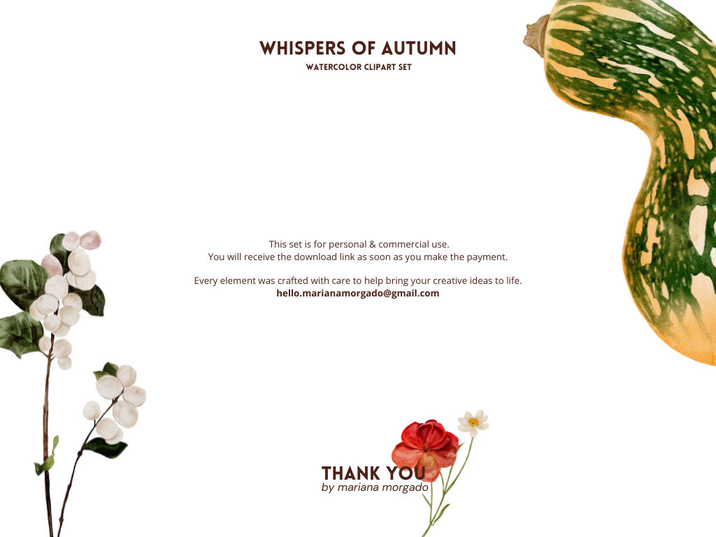 Cliparts | Whispers of Autumn - Image 6