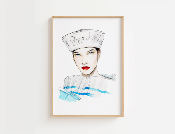 Print | Sailor girl