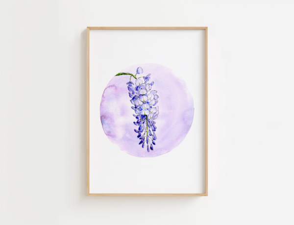 Print | Wisteria
