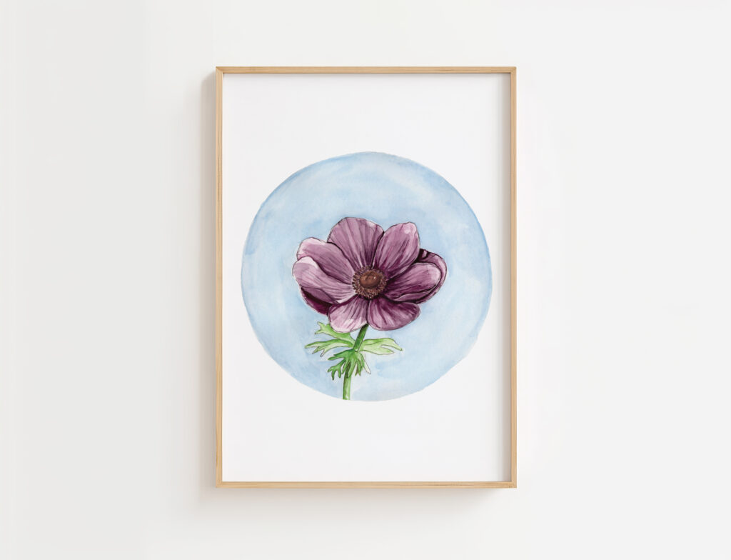 Burgundy Bigalow | Gicleé Print