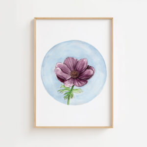 Burgundy Bigalow | Gicleé Print